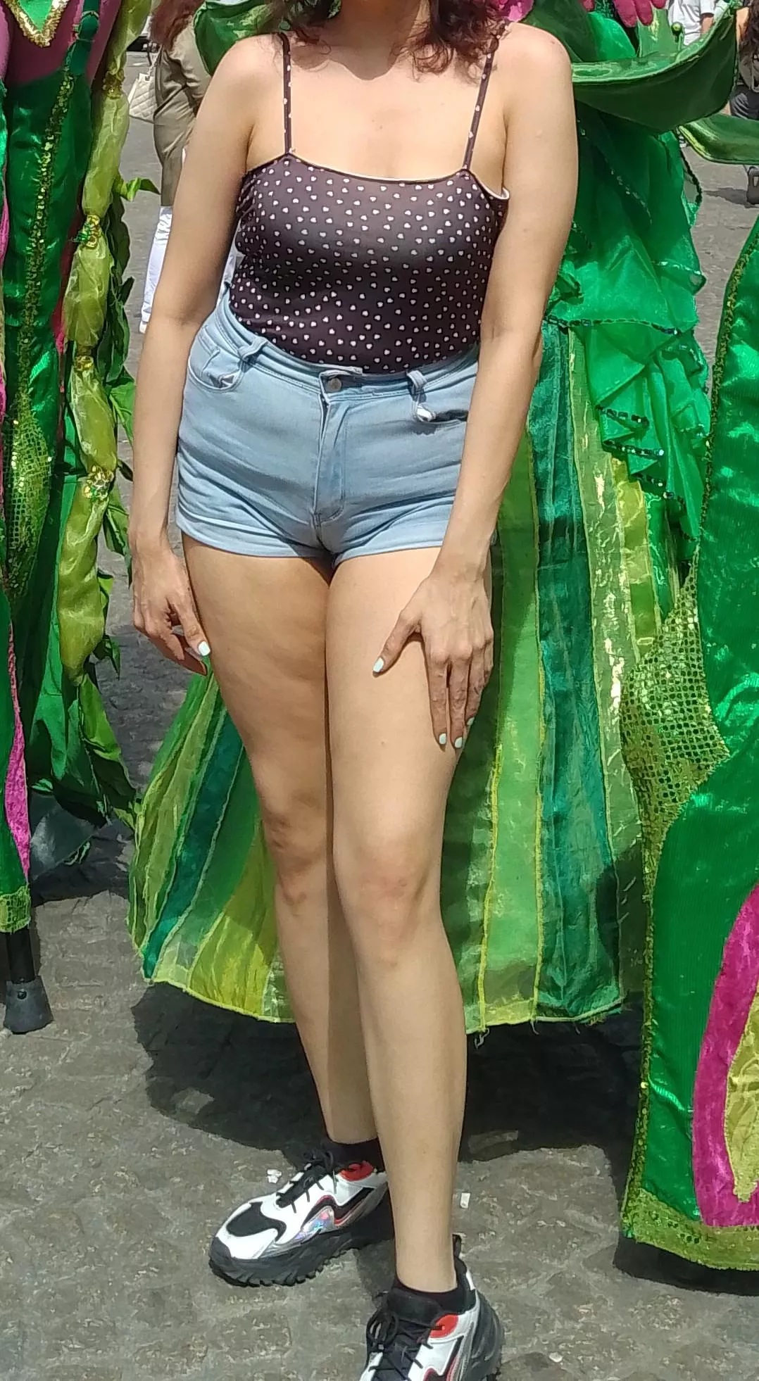 Would you notice my thighs and try to take advantage? ❤️😈