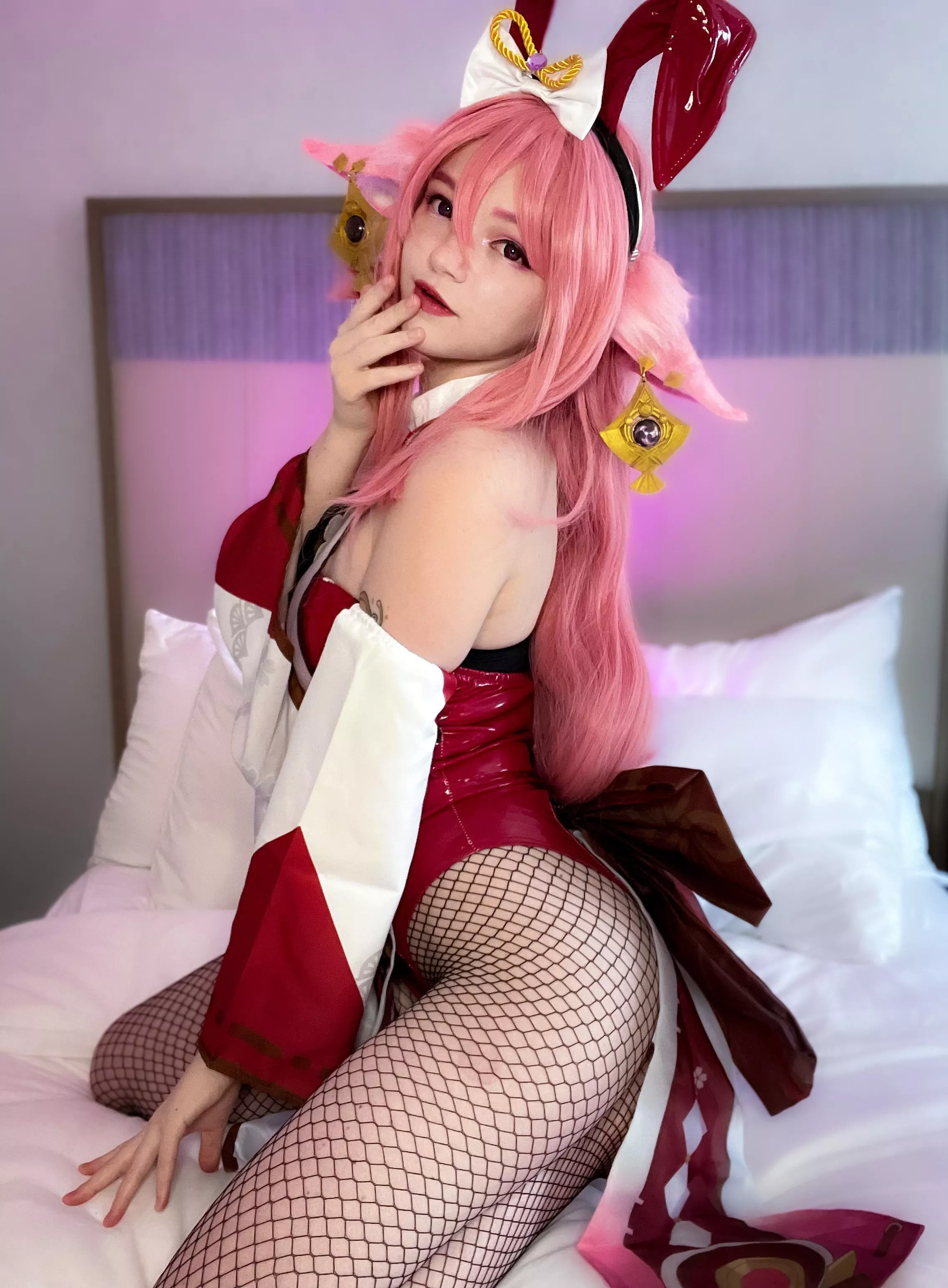 Bunnysuit Yae Miko by elle.chu