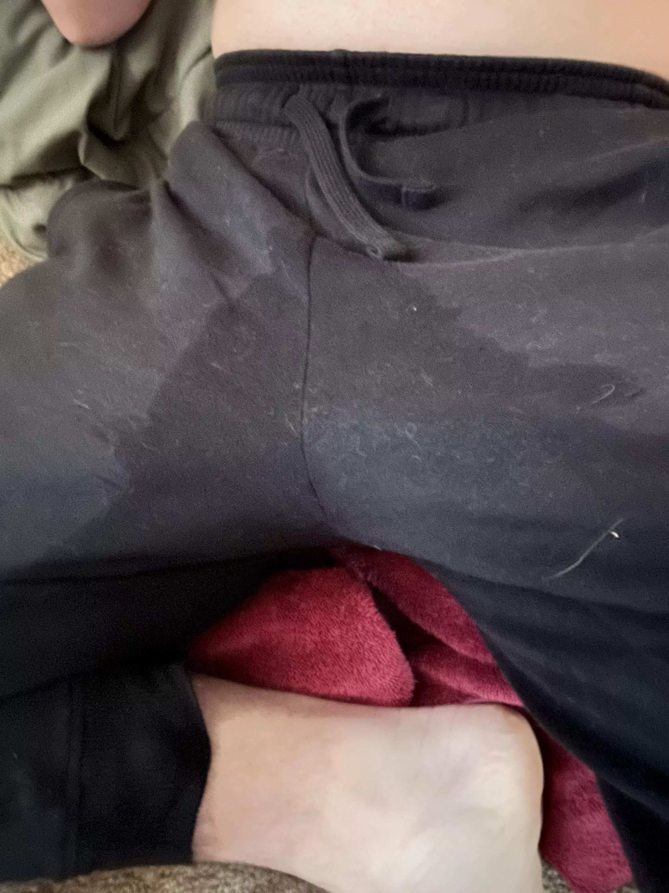 Daddy says I have to stay in my wet pants 🥺