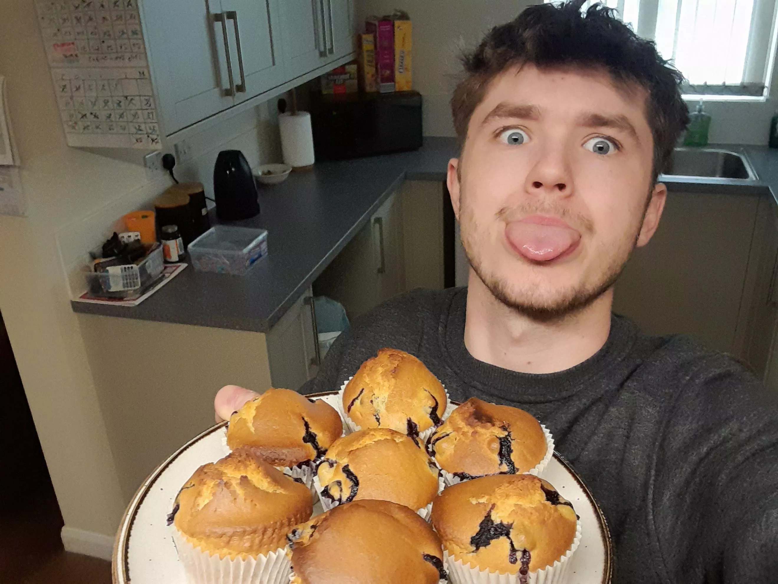 Everyone needs that friend who makes them muffins on their birthday! Everyone needs that friend who makes them muffins on their birthday!