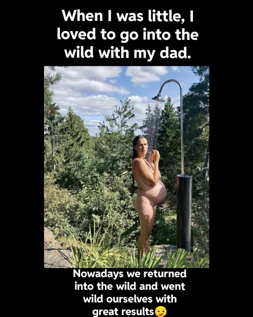 [F/D] Back into the wild with dad 😉