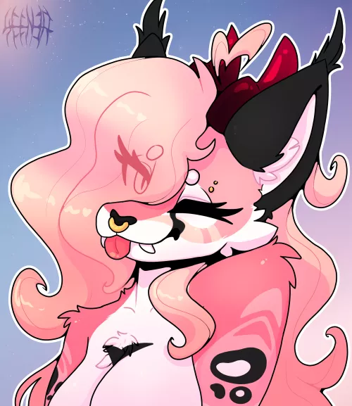 first drawing after almost 3 months of art block lol ~ (art by me!)