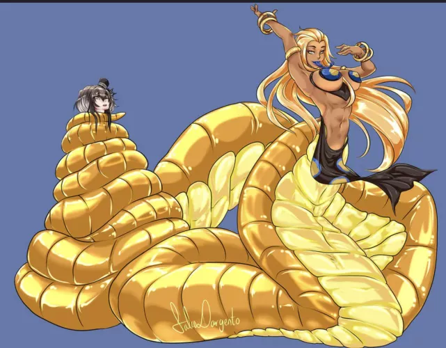 Golden lamia