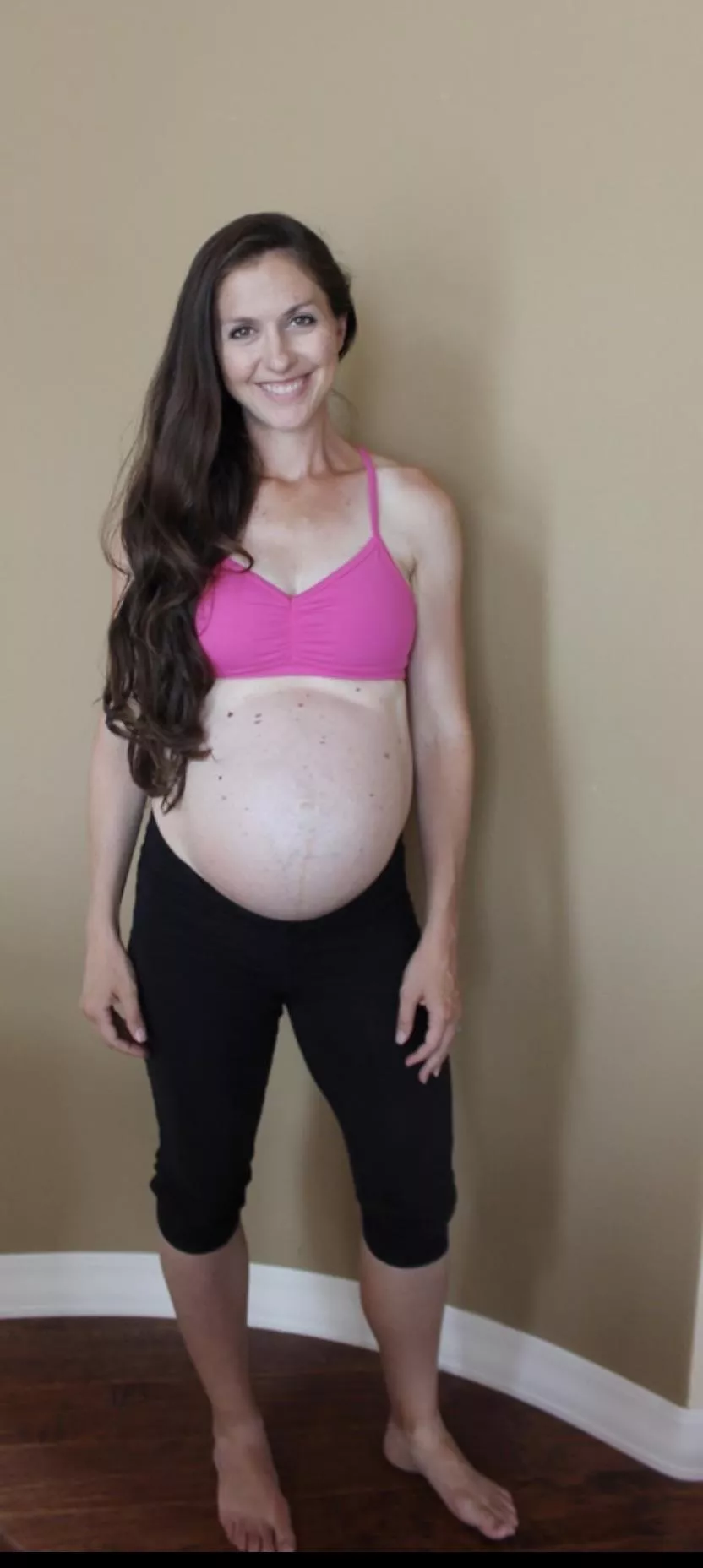 Her man should admire his finished work.