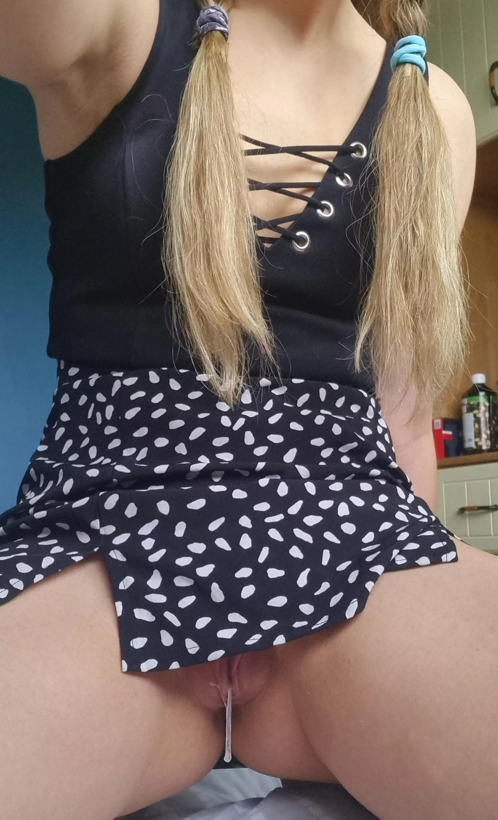 Hope you don't mind babe that my honey is dripping on your face now..