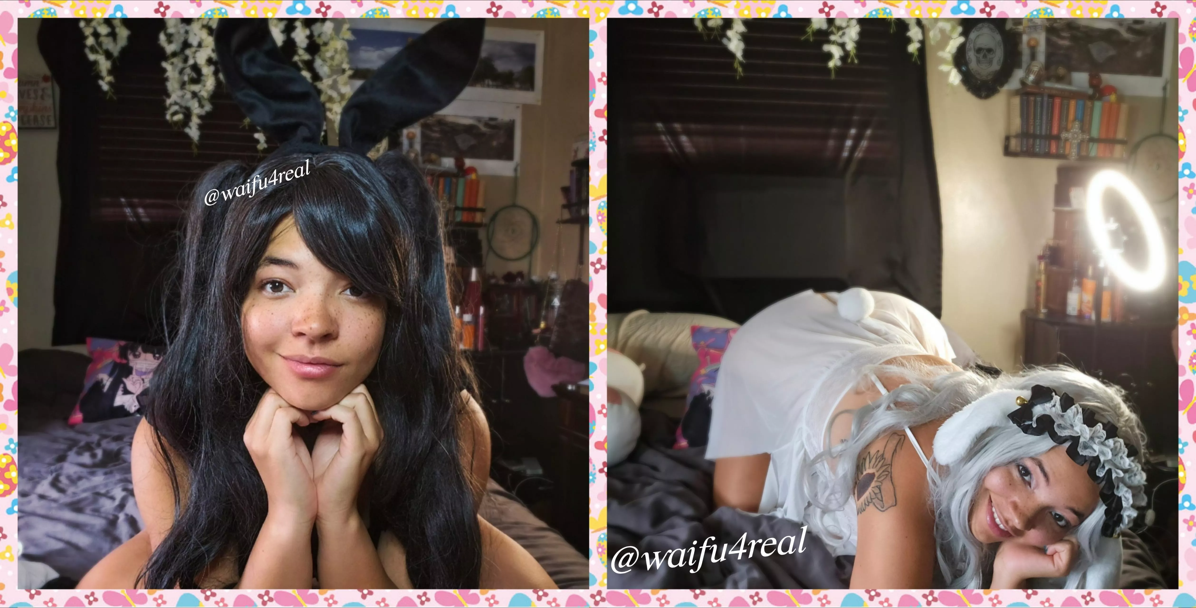 Lovely waifu tuns of fun and sexy looks