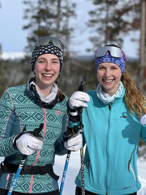 Me? (Left) or my sister? (Right)