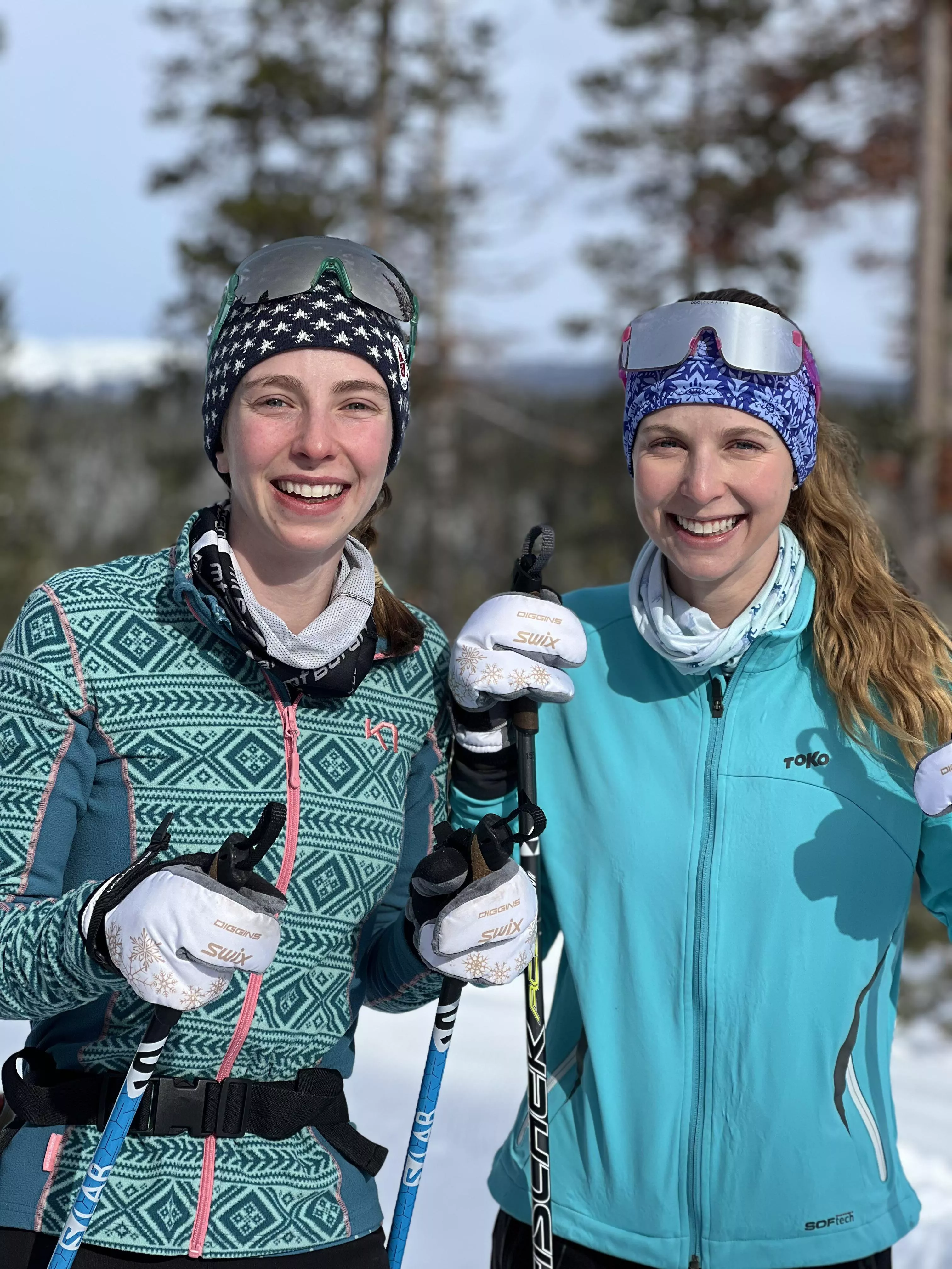 Me? (Left) or my sister? (Right)