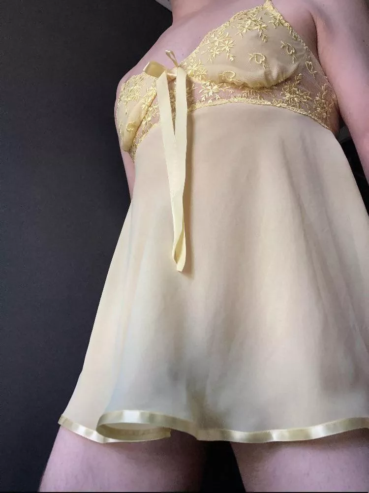 My favorite nightie - a strap broke and had to get rid of it - so sexy though