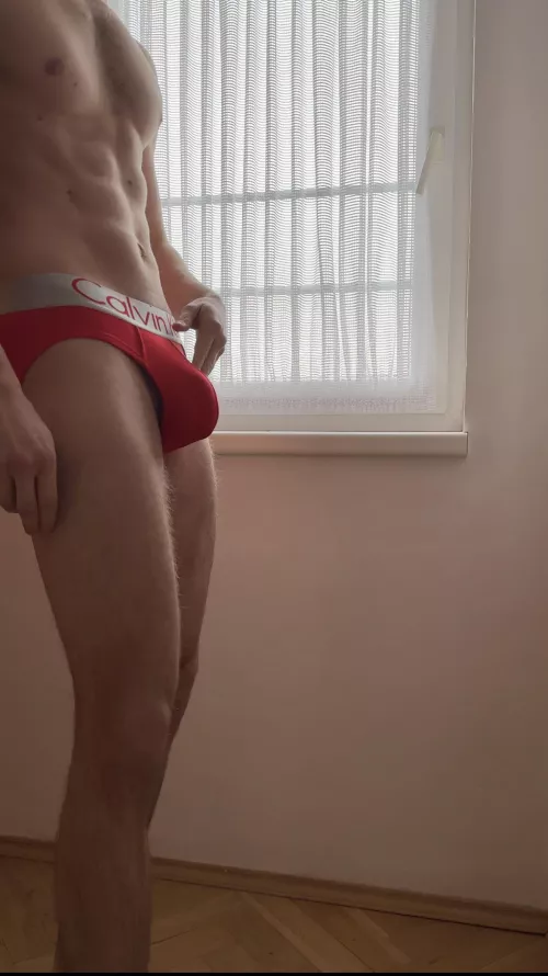 My red calvins 🔥