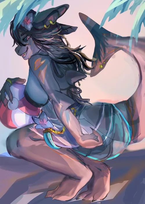 My Shark OC! (Art by Me)