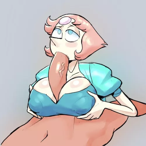 Pearl Titty Fuck + Blowjob Combo (TheHoeArtiste)