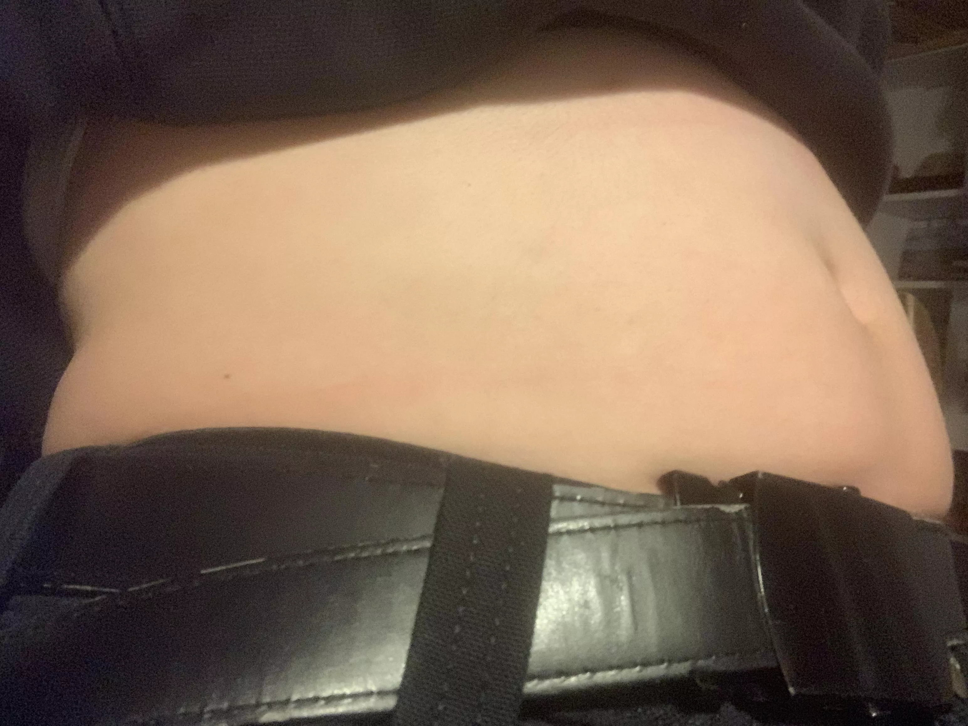 rub my belly as i eat