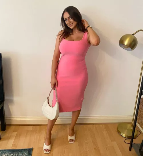 They are absolutely ruining that poor dress