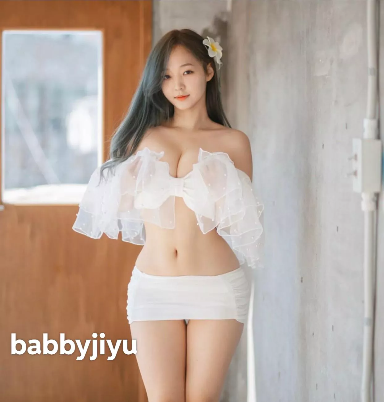 Wedding dress bikini!