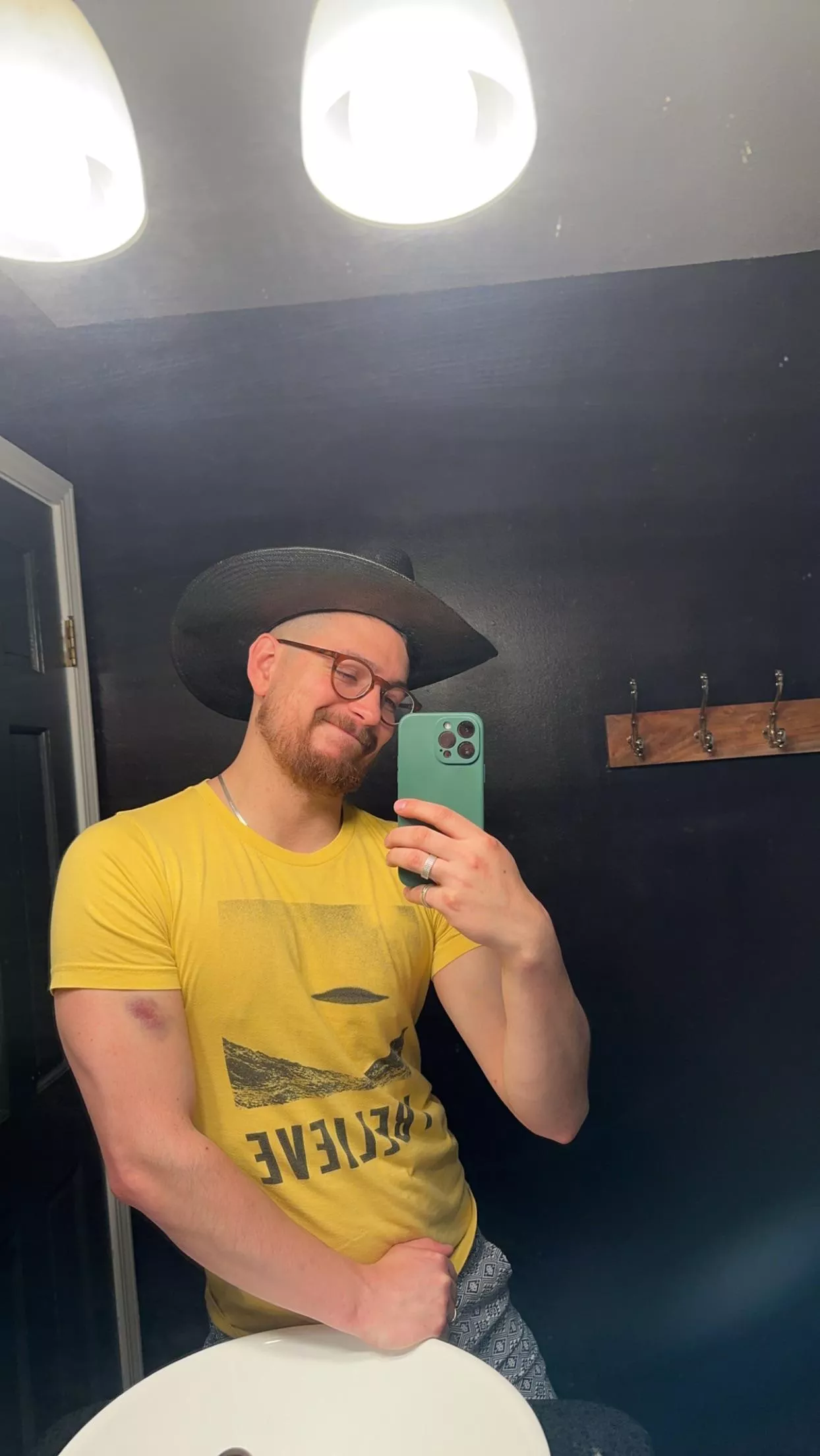 What do we think of my new hat?