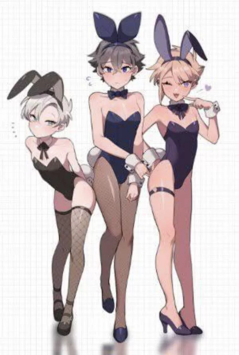 Who wants to breed the Easter bunny??👉👈 (I’m the one of the right)