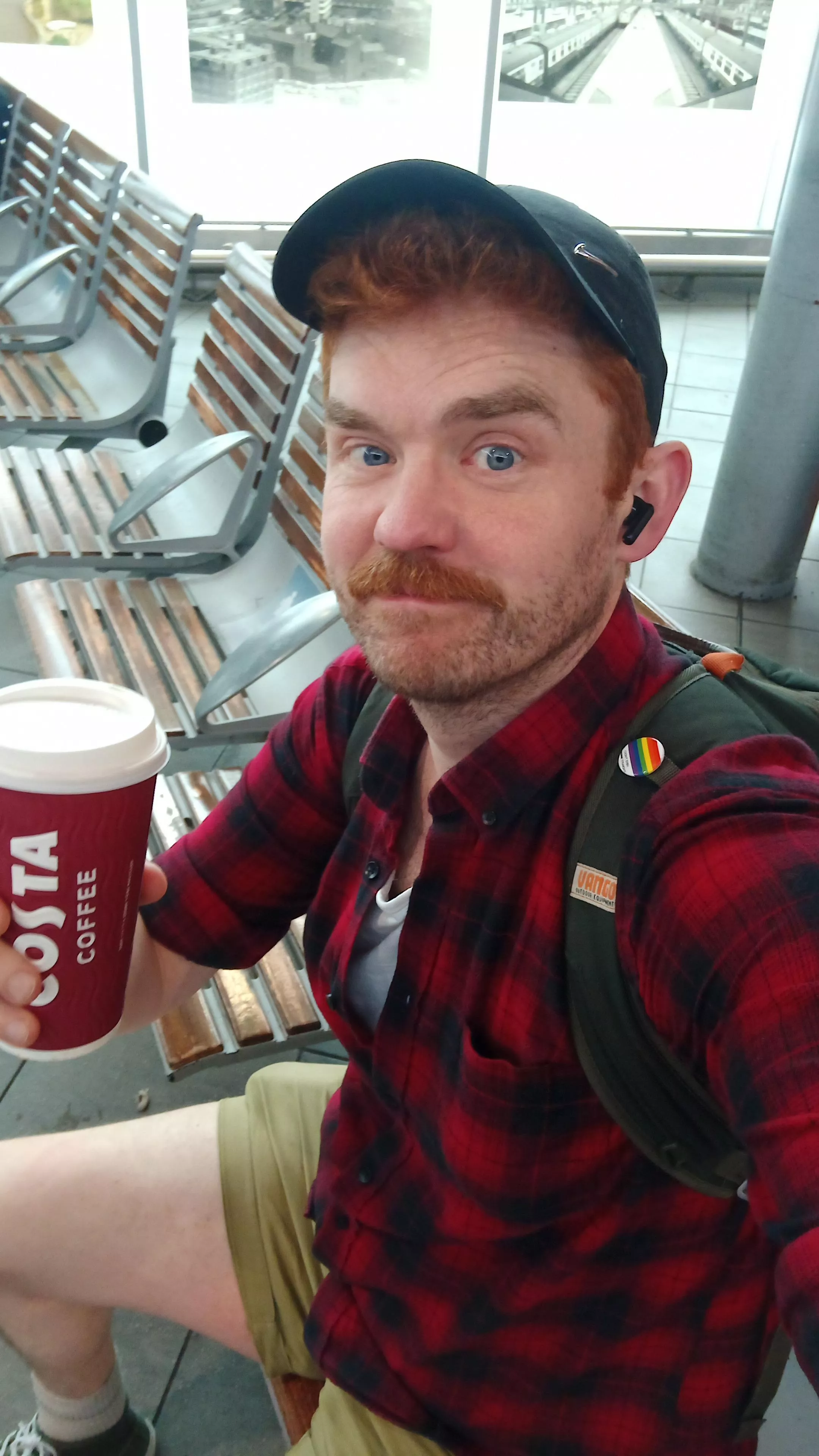 Wrong day to wear shorts in Manchester ❤️