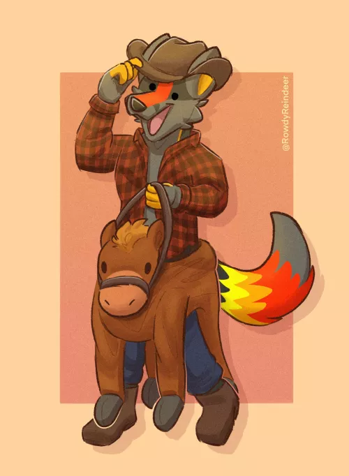 YEEHAW (art by me)