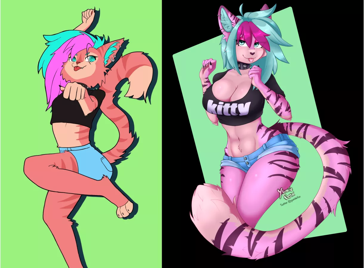 4 Month Art Progress! (art by me)