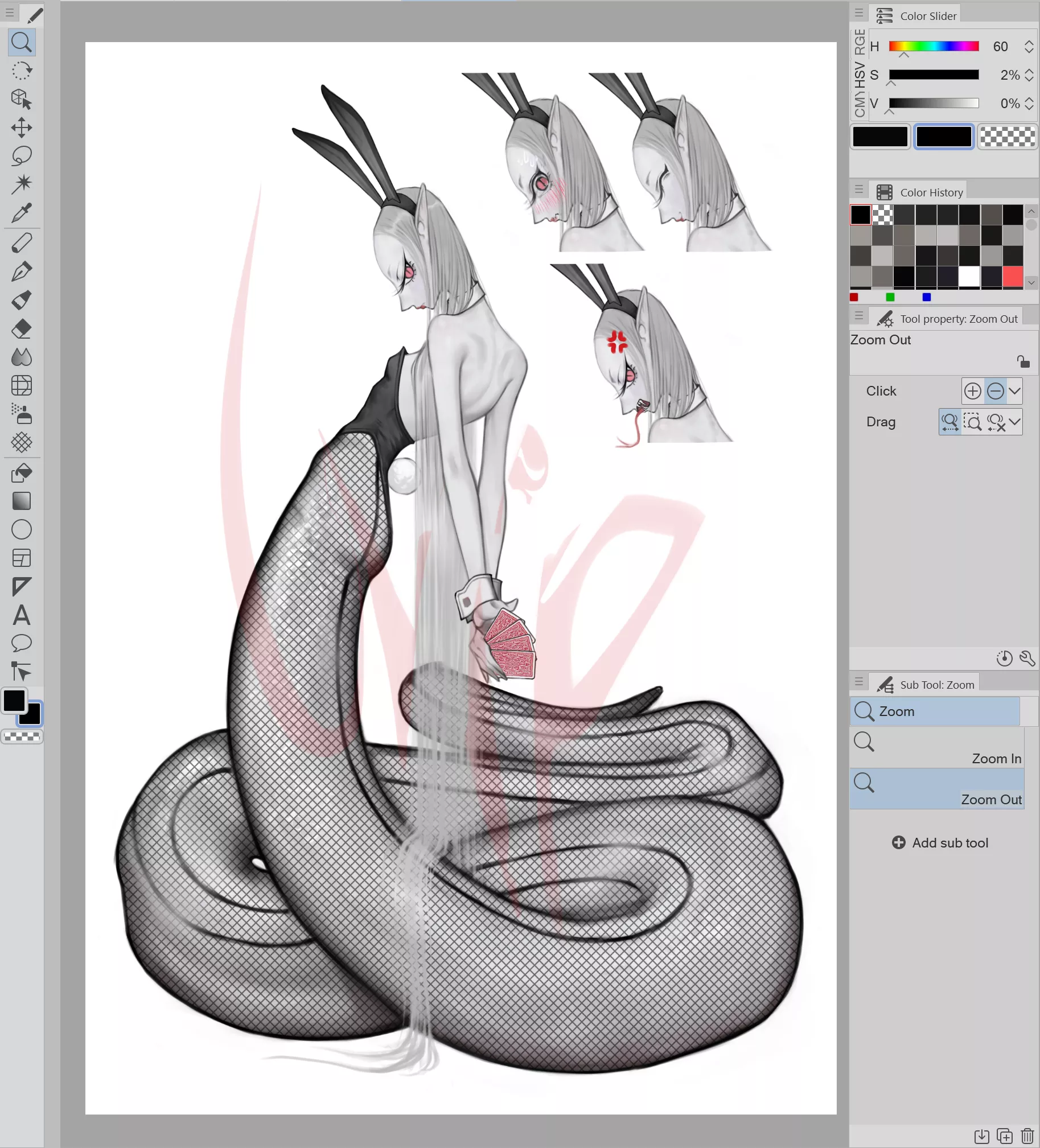 Albino Boa Bunny-Lami wip