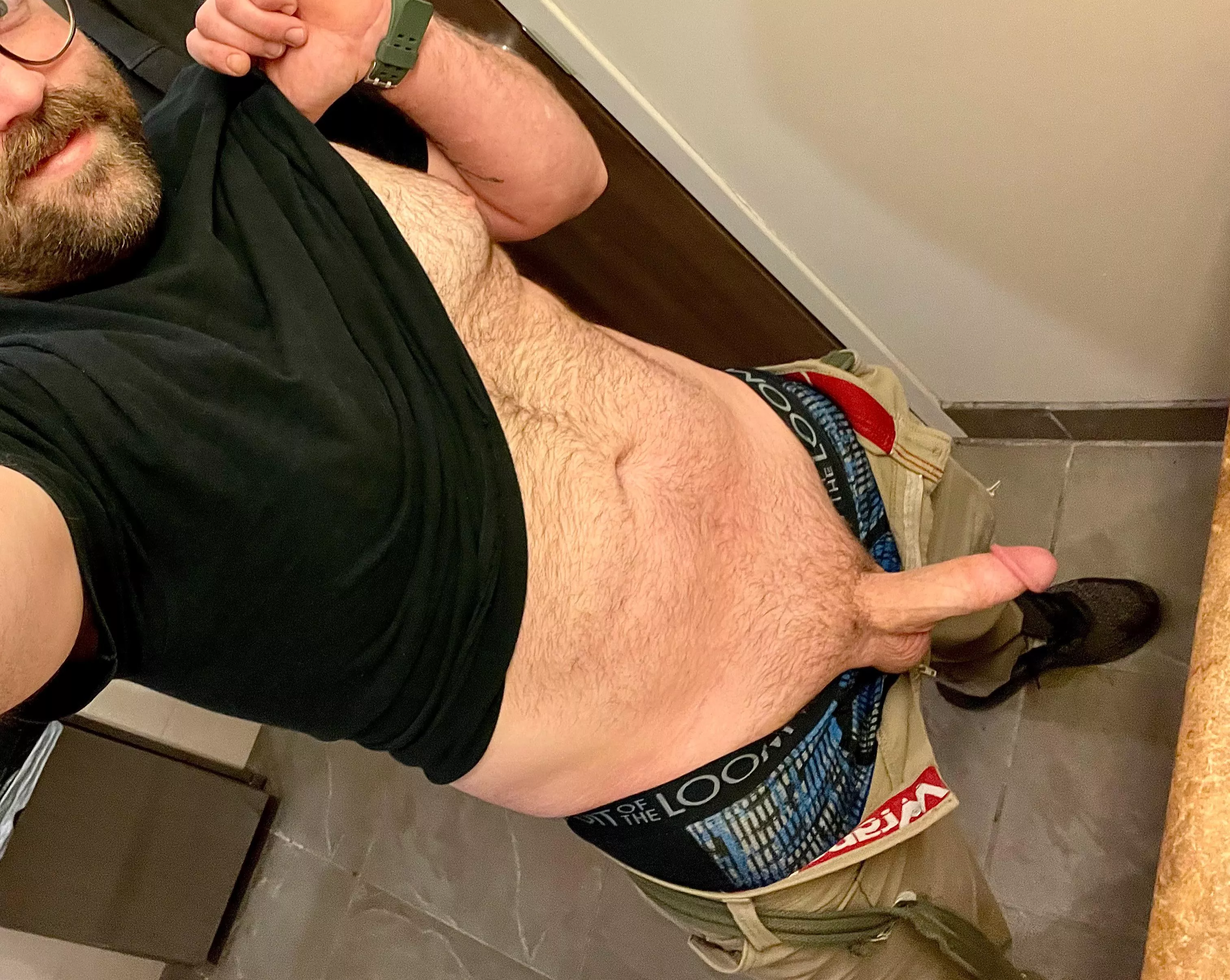 Always trying to take my clothes of any chance I get