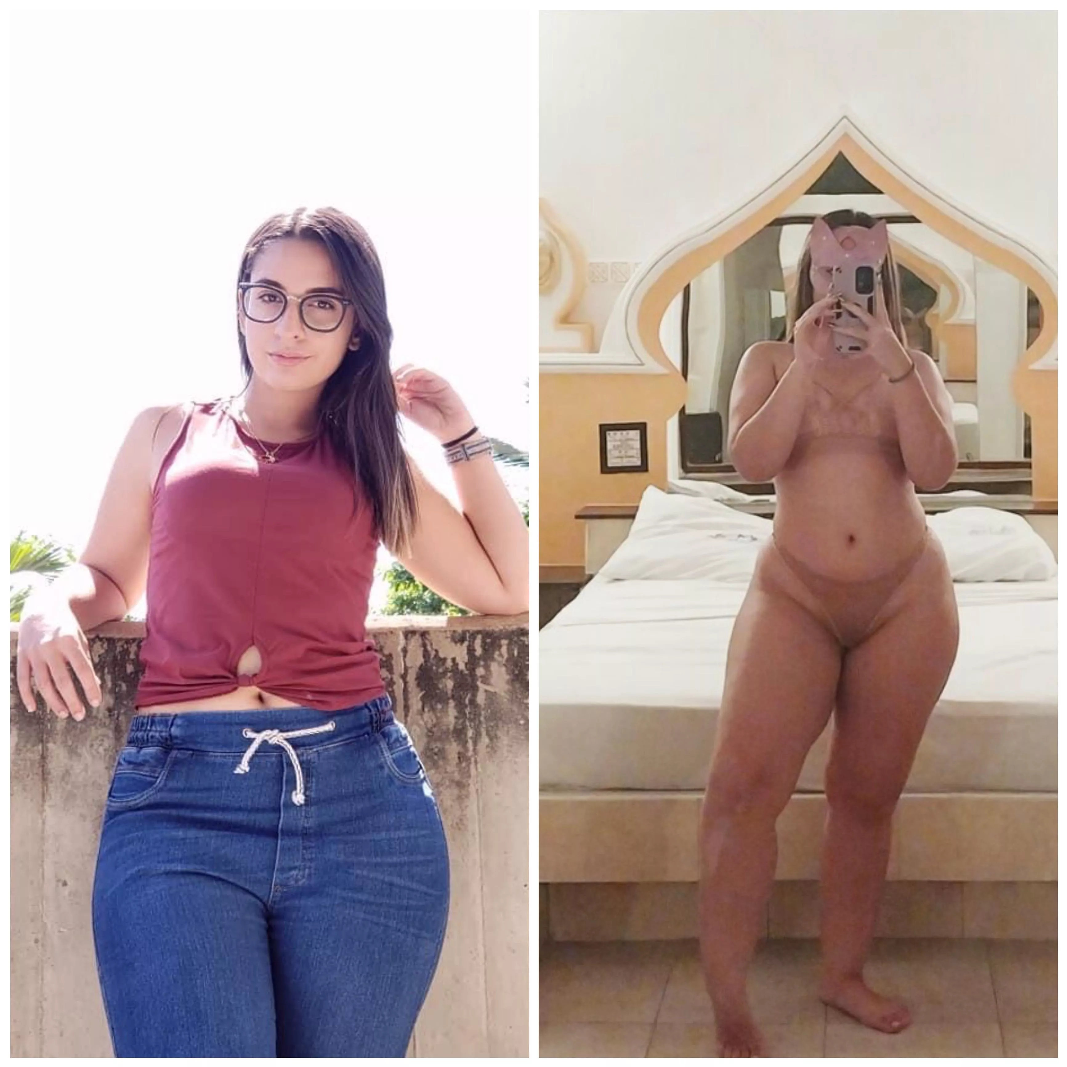 Before or after? Rate❤️🍔