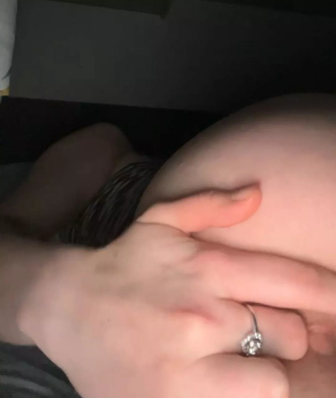 Can barely fit a finger 🍑😈