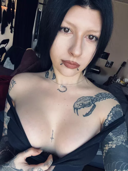 Do you like my inverted cross tattoo?