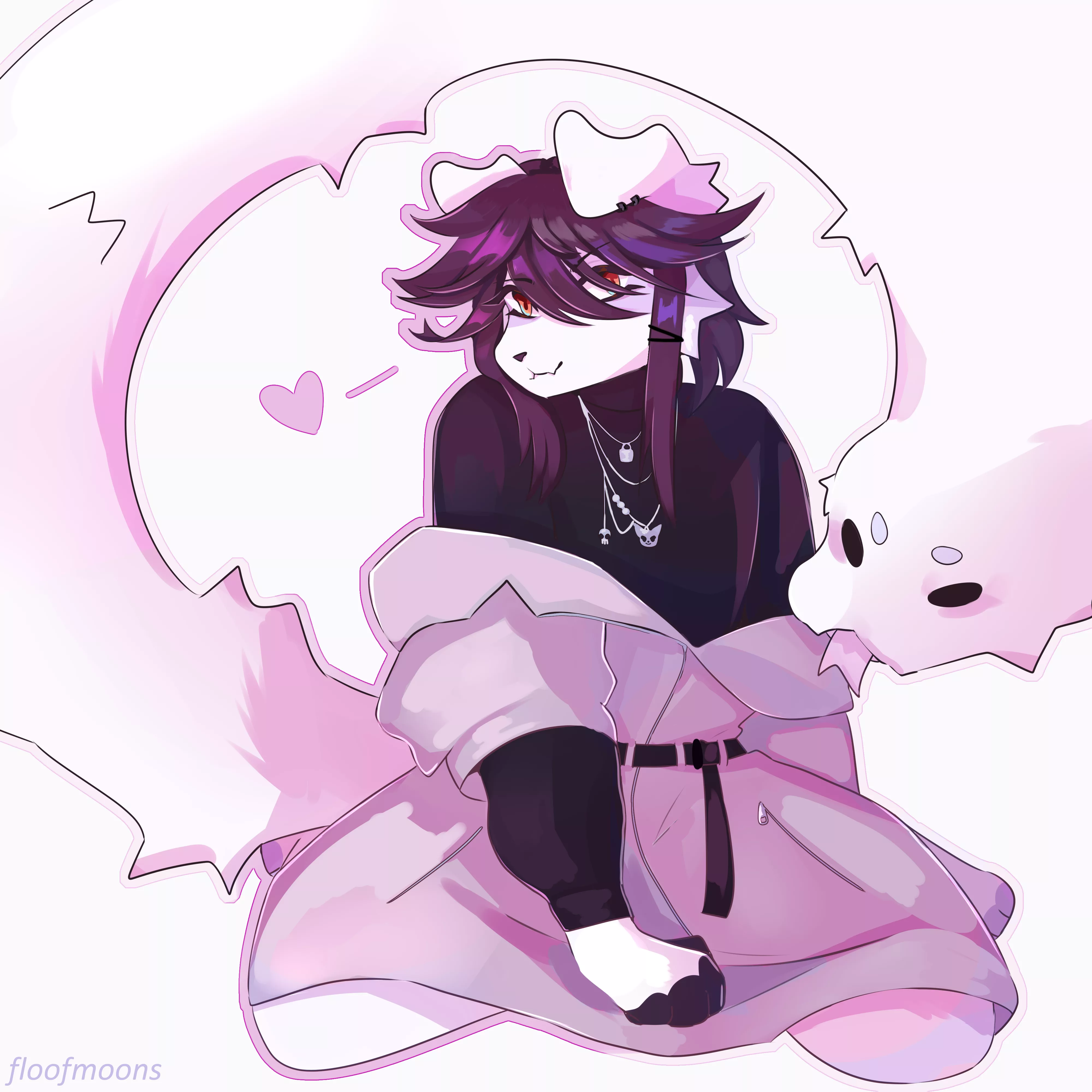 does floof look cute in this big coat? [OC]