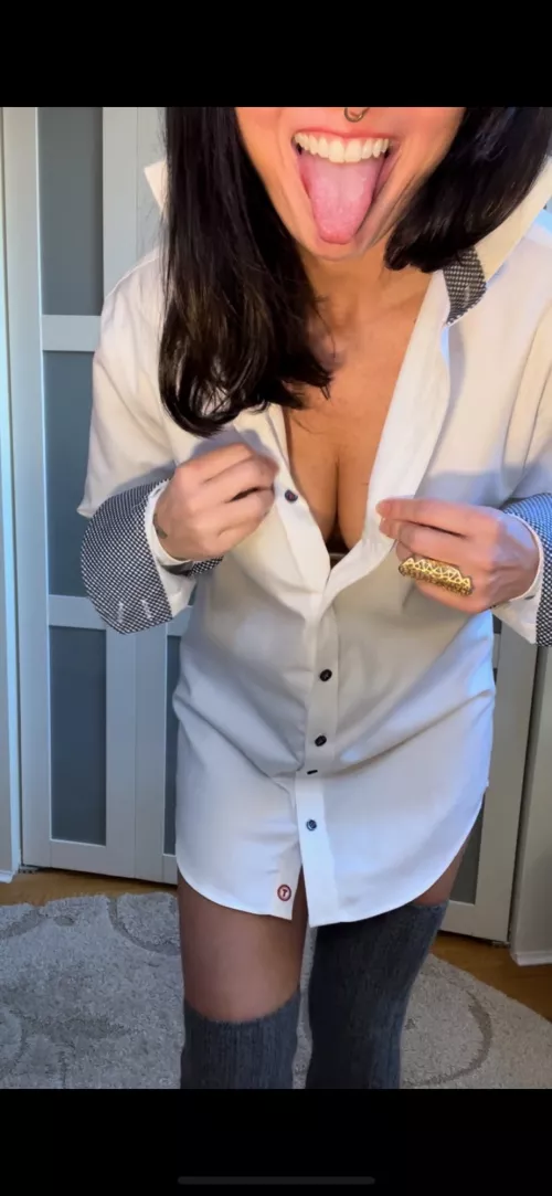 Getting dressed for class always leads to this… (f45)