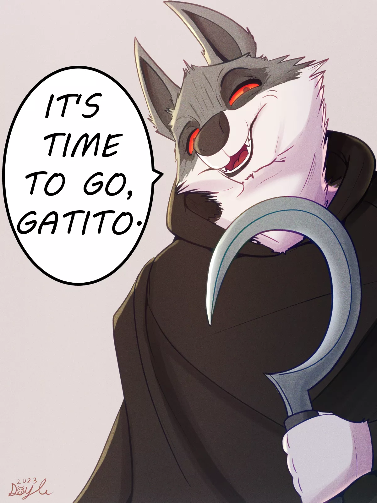 I drew this for a con I'm going to!