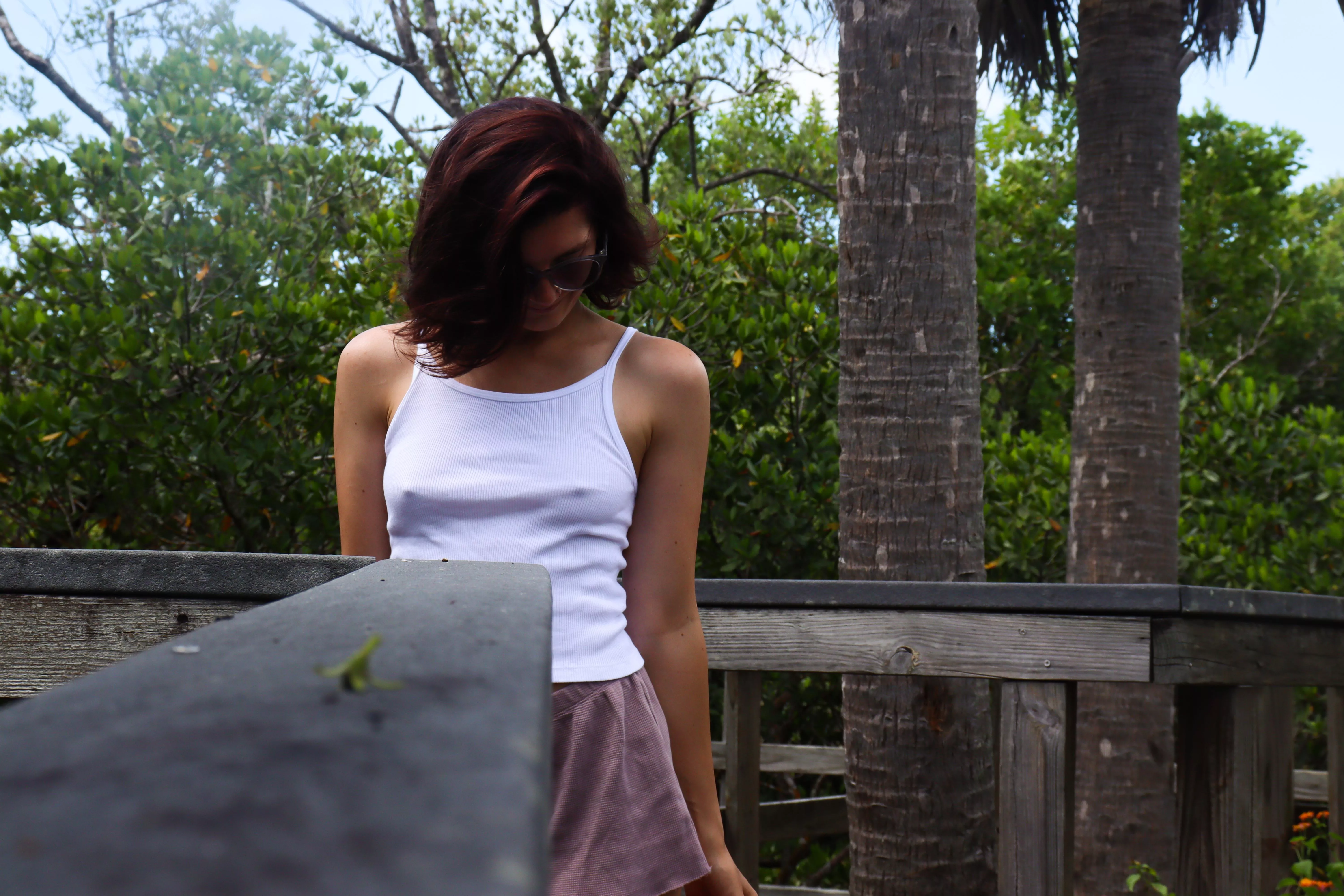 I love not wearing a bra! I mean look how cute pookies are