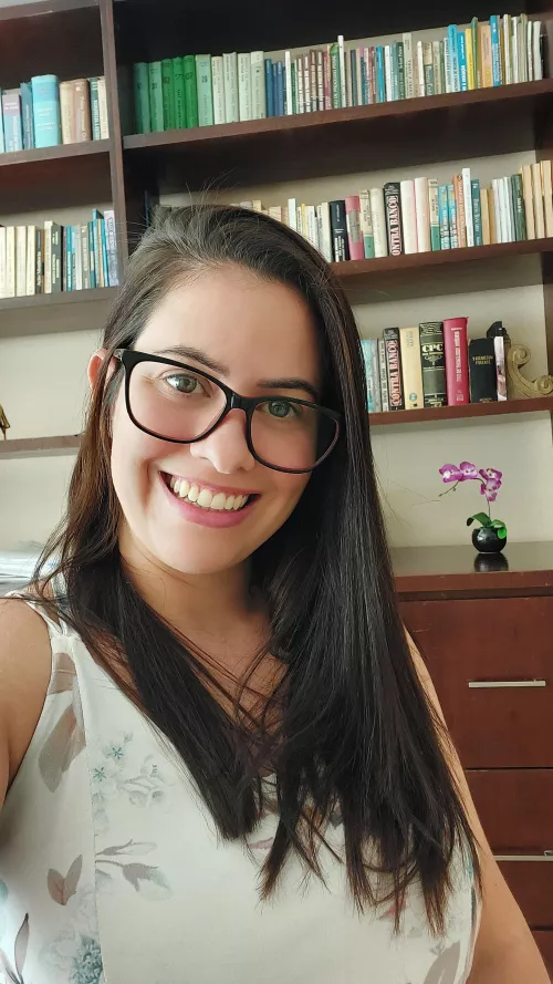 In the office 😁🤓💋