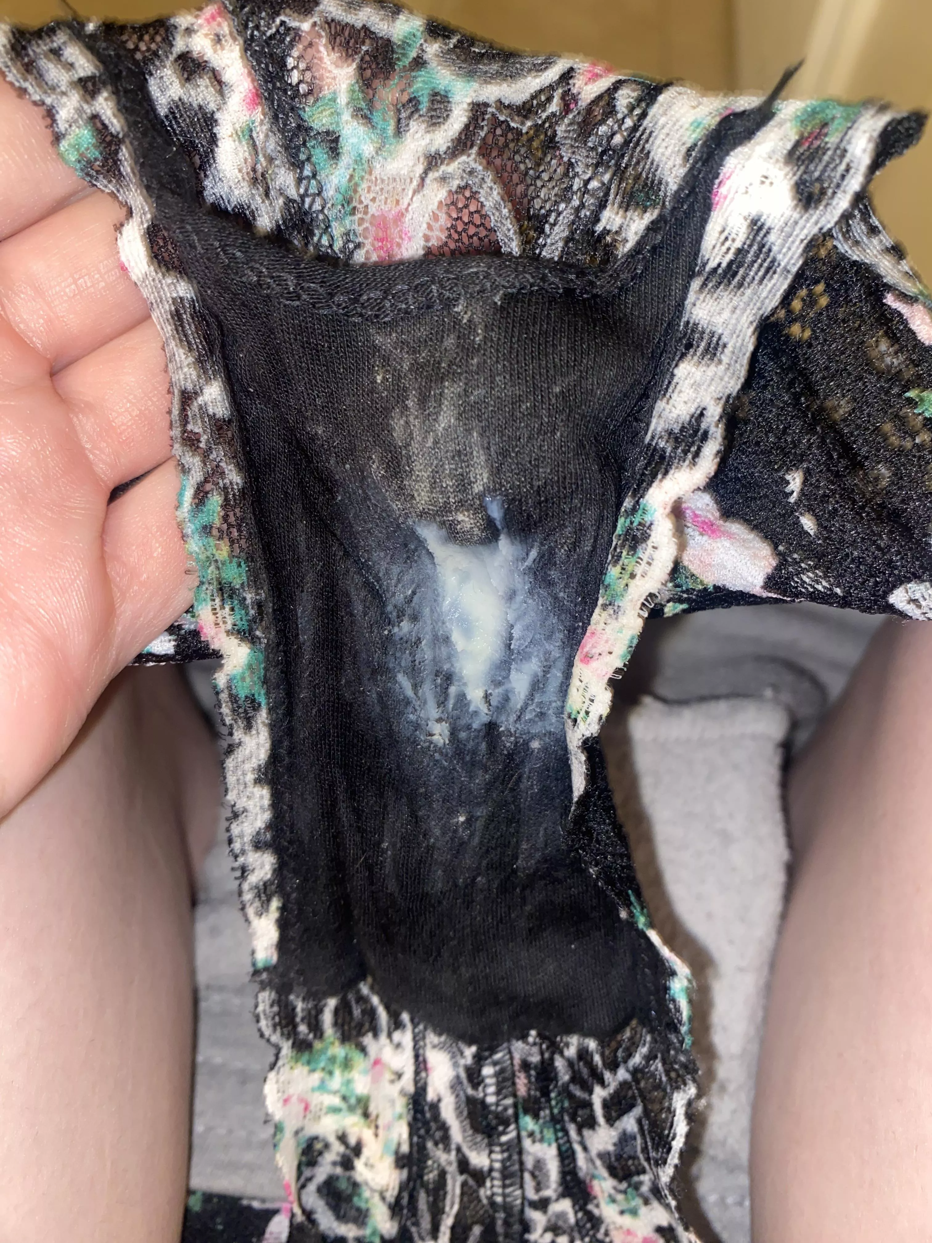 Just a little bit this morning!