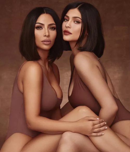 Kim and Kylie