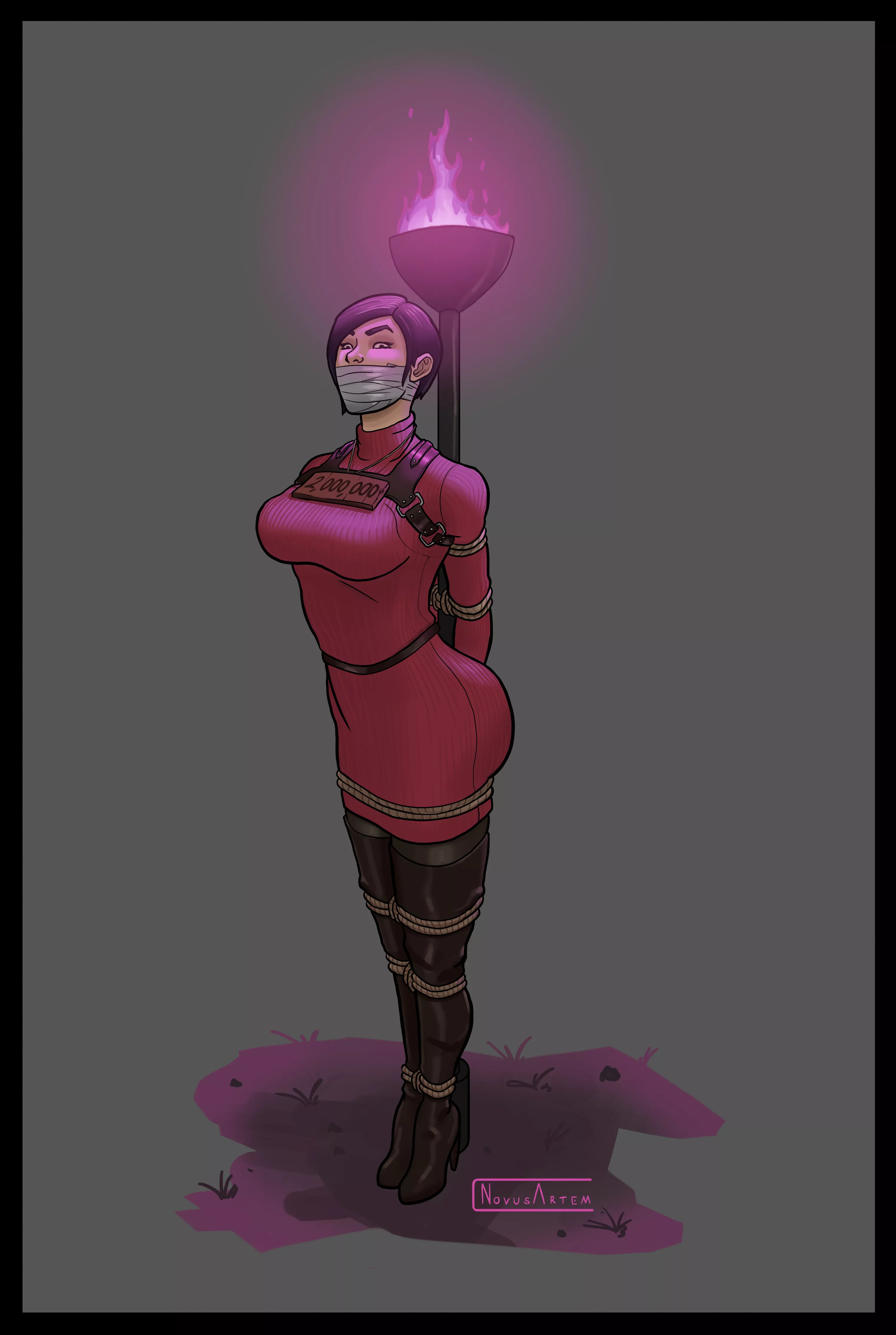 Looks like the merchant has a new product in store (Novus Artem) [Resident Evil]