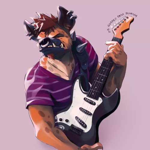 Matt the Hyena! 🇧🇷 Redesigning in my style. OC by 