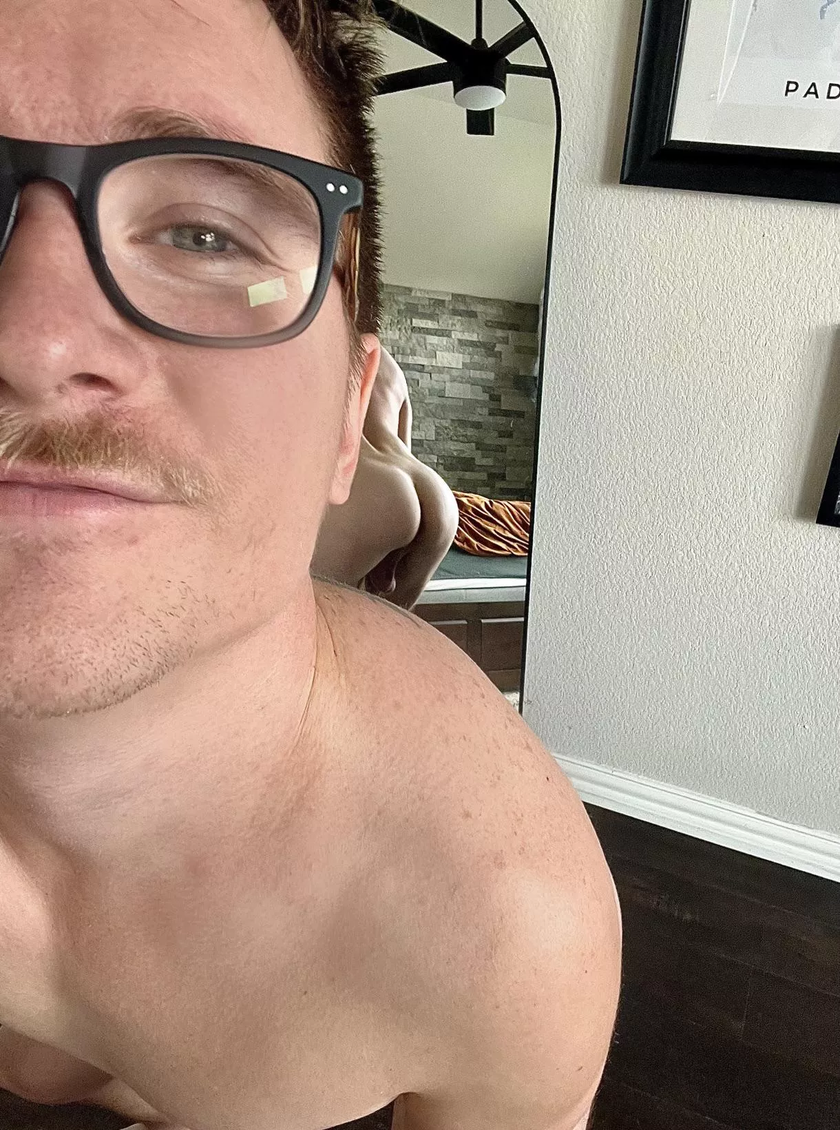 Mirror mirror on the wall, eat my hole and play with my balls?