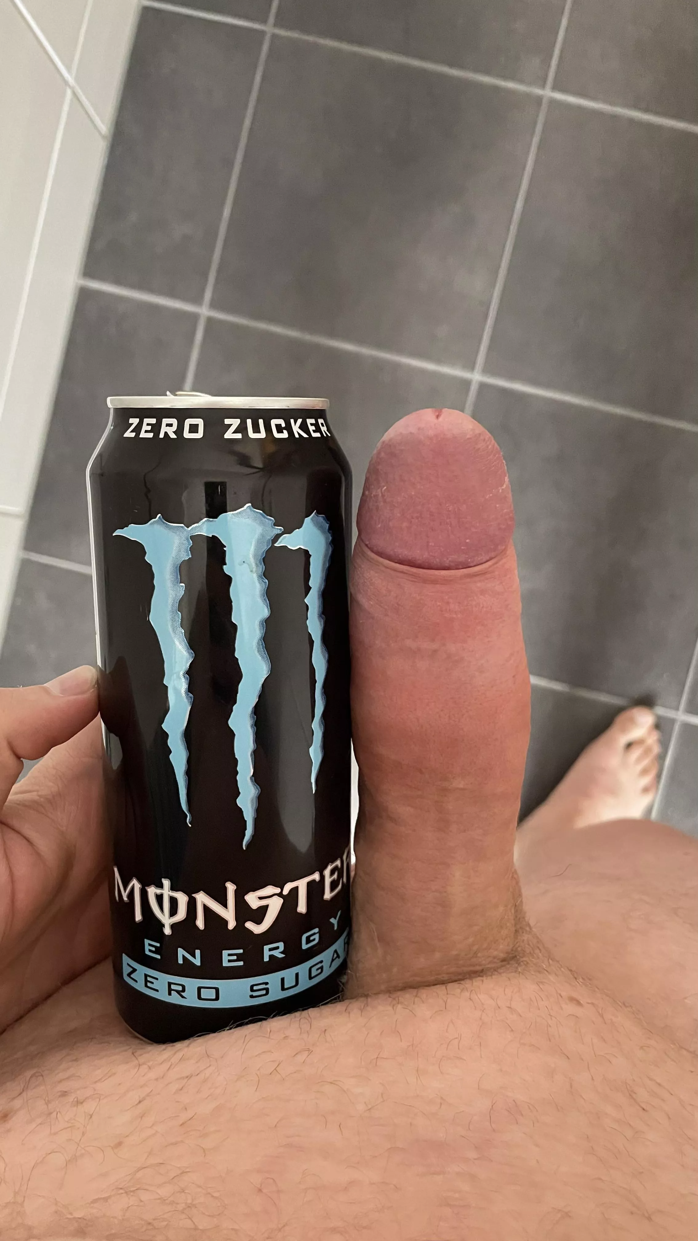 Next to monster can