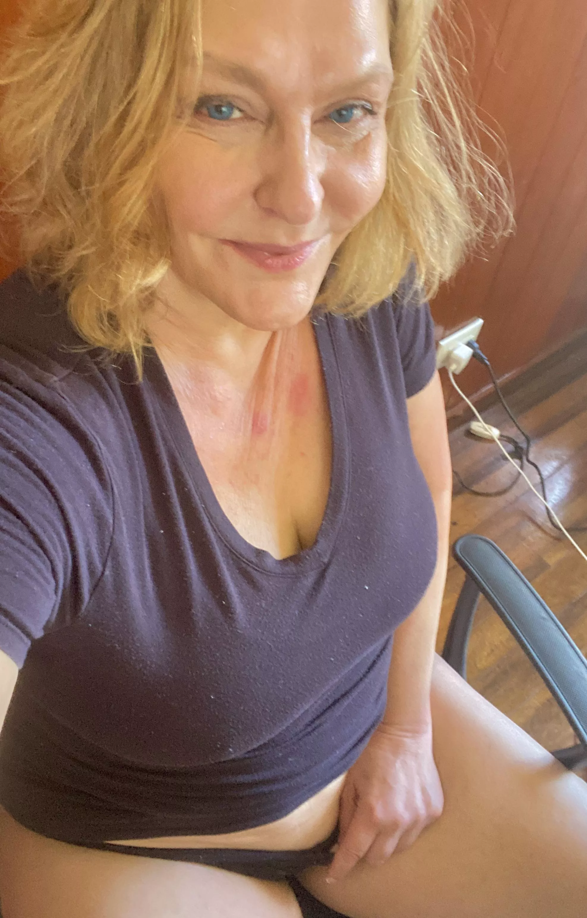 No Pants Tess! Milf Teacher!