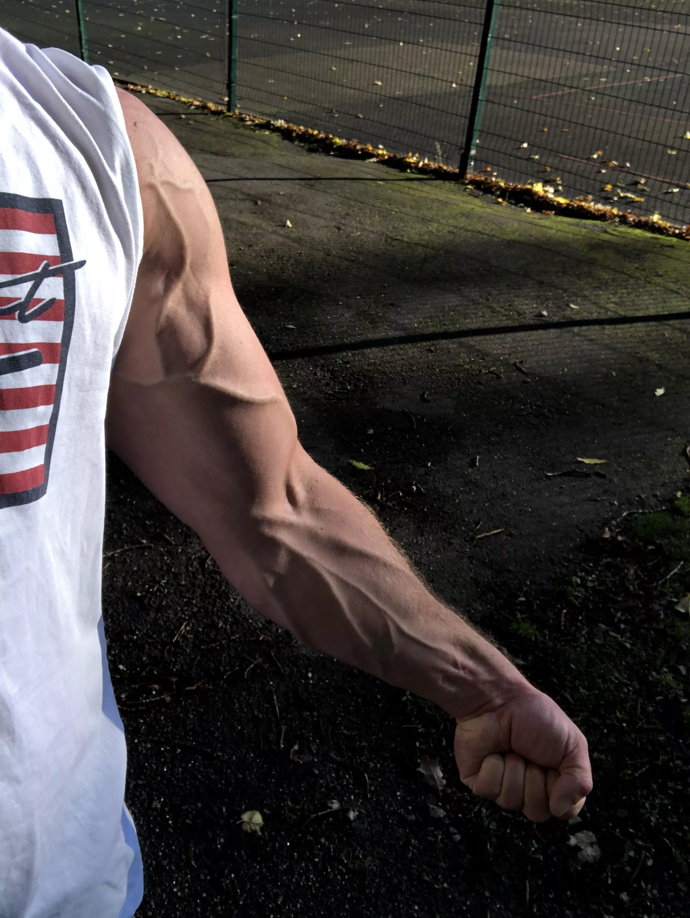 On my way back from the gym…