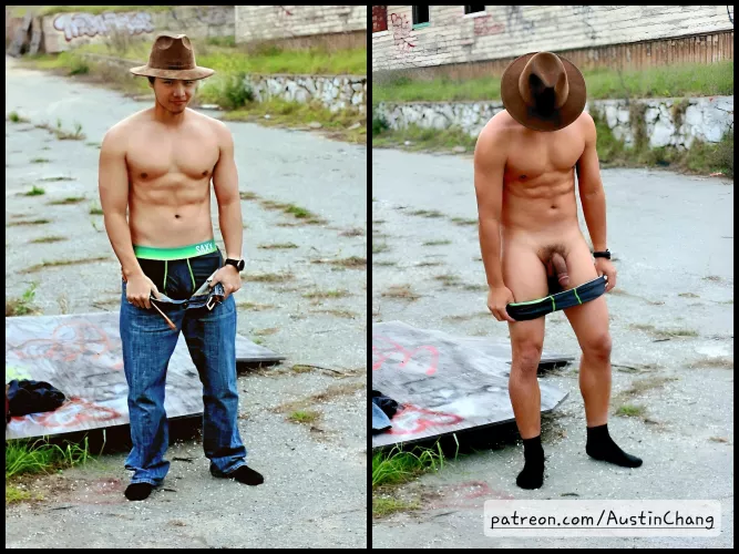 [Self] showing my softie to everyone on the street