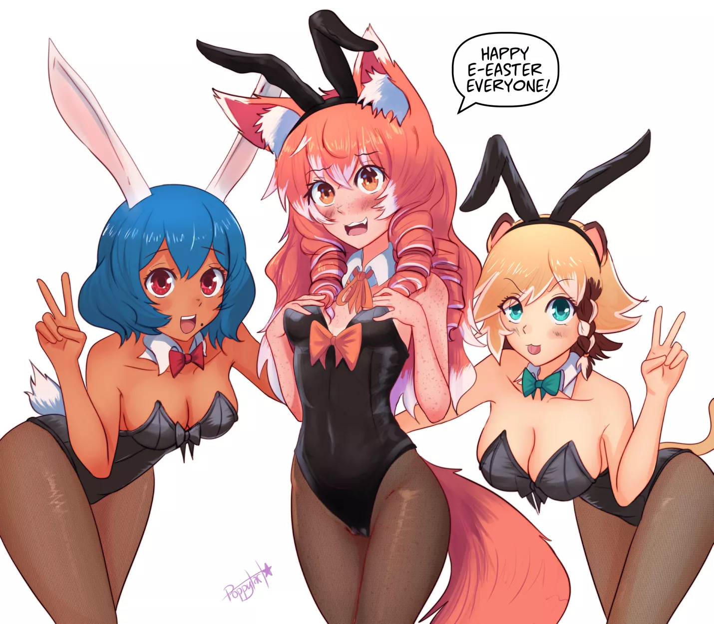 Showing off the Foxbun (Artpoppytart)