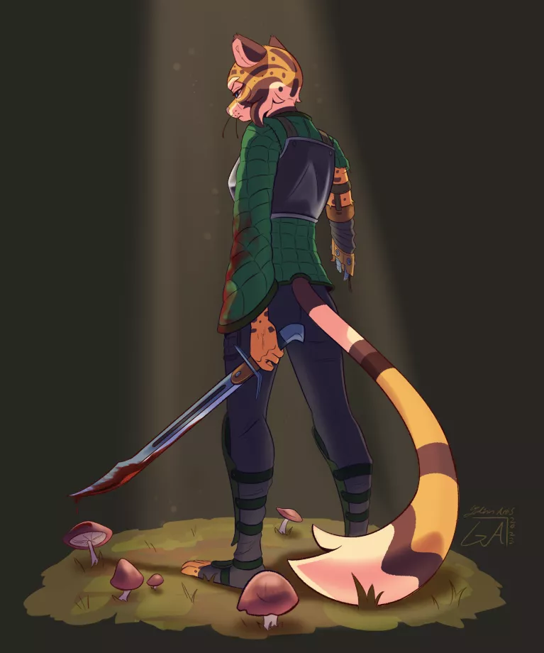 Still standing... Art by me🍪(@ArtsGalinn on Twitter)