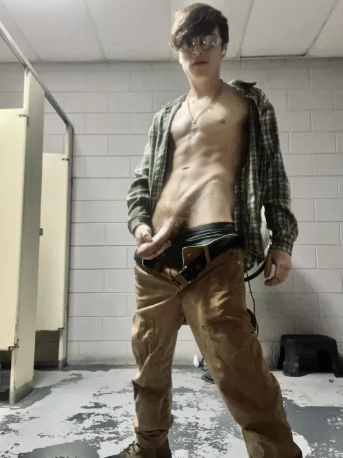 Taking the public bathroom to another level ;)