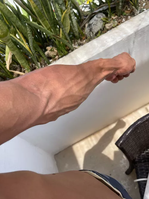 Would u touch my forearm?