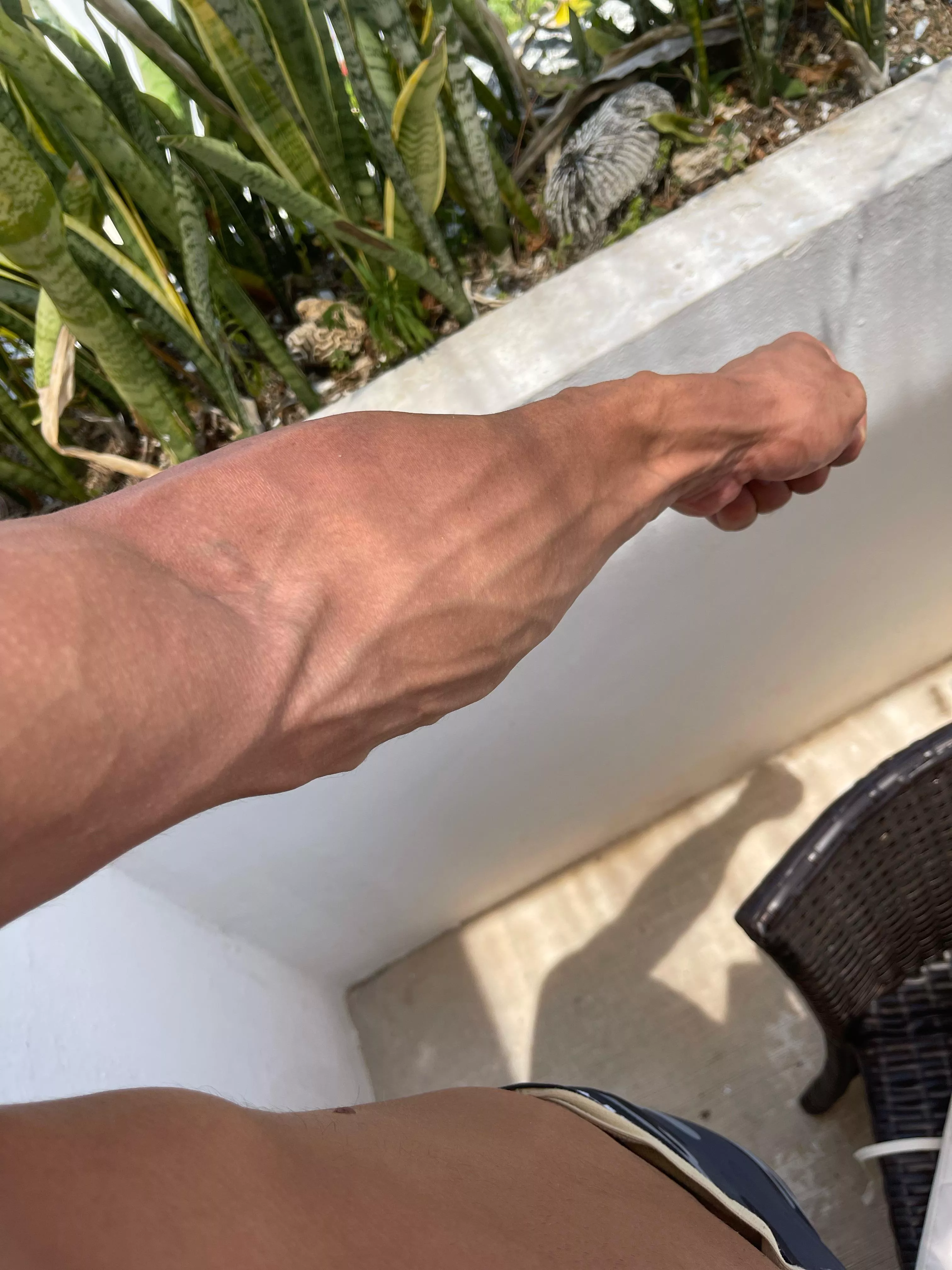 Would u touch my forearm?