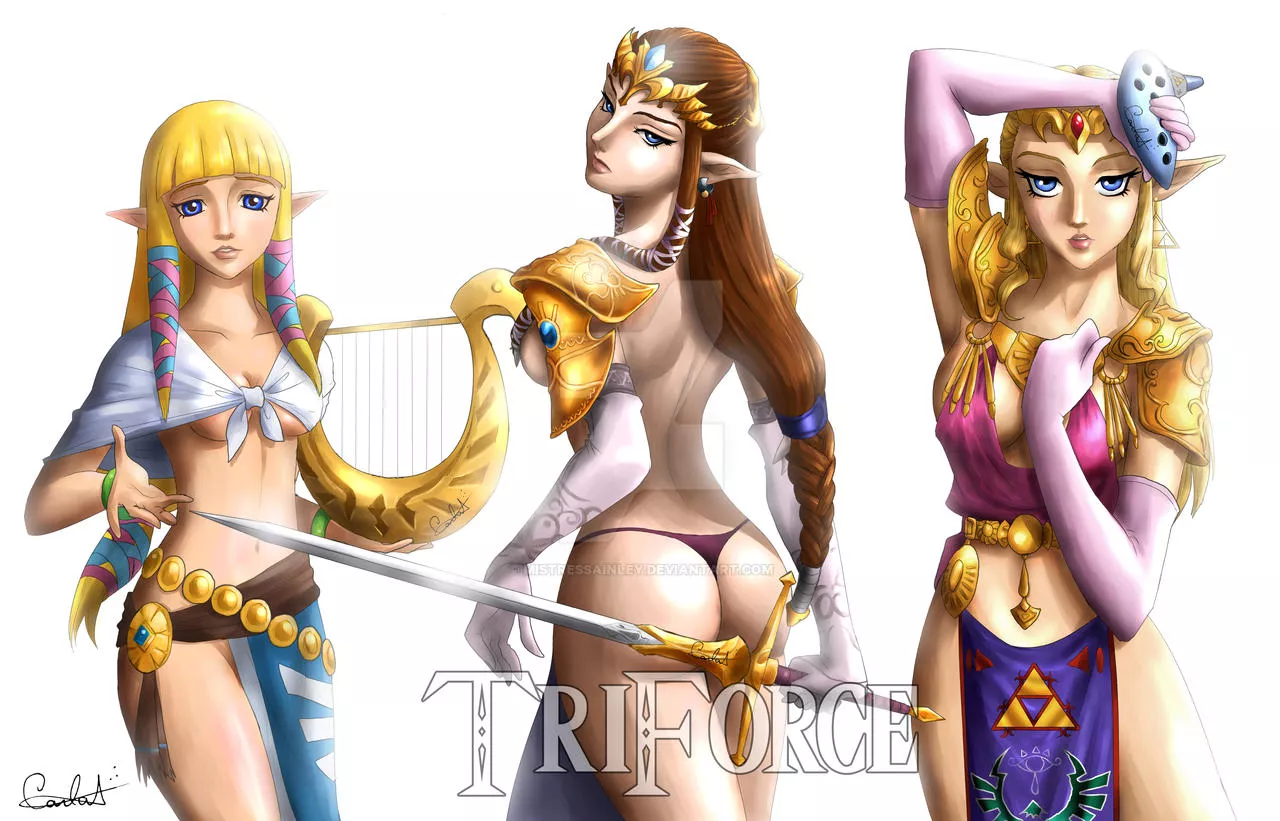 Zelda Trio (MistressAinley)