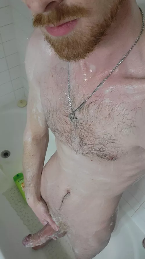 All soapy, someone come wash me off! 😈